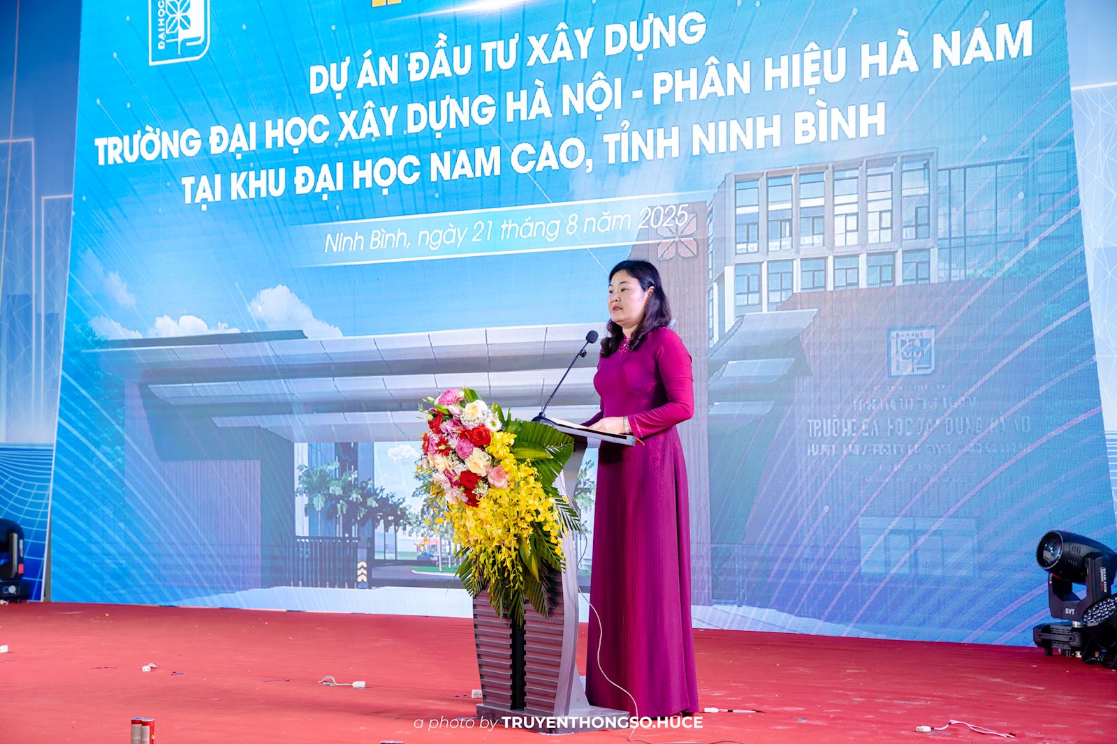 Khởi công xây dựng Trường Đại học Xây dựng Hà Nội - Phân hiệu Hà Nam tại Khu Đại học Nam Cao, tỉnh Ninh Bình  